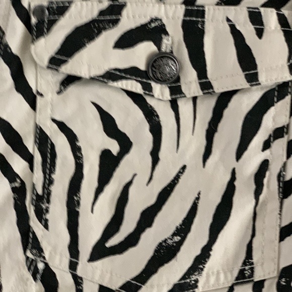 ATM Zebra Print Skirt - Picture 3 of 6